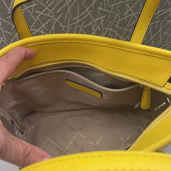 M.K yellow Crossbody - Picture 3 of 5